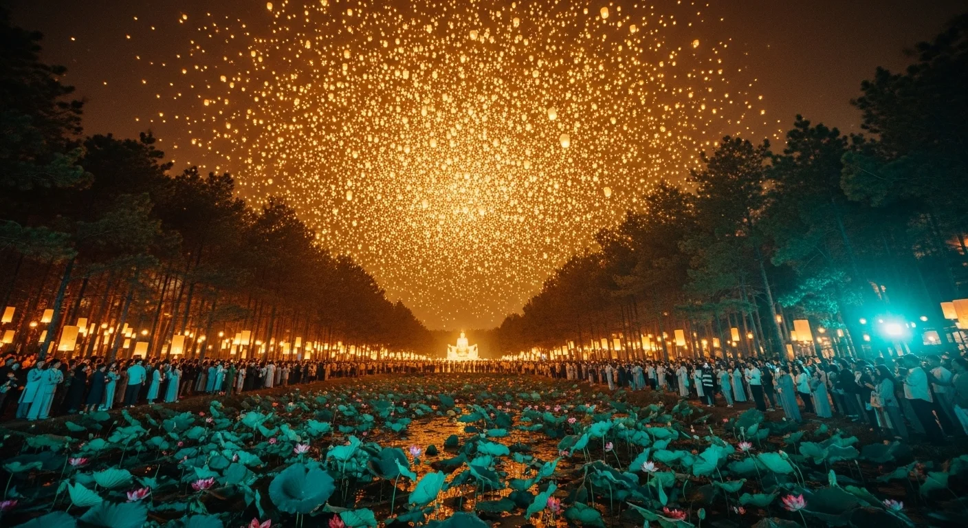 1.500 Đèn Sáng Lên Cùng Lúc